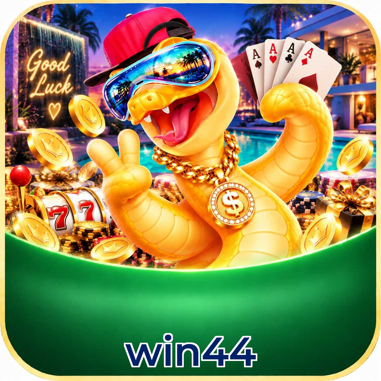 Logo da win44